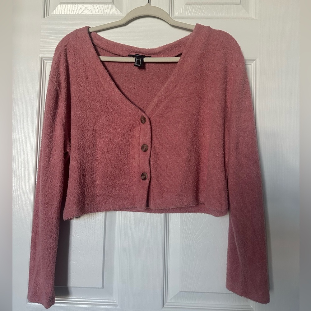 Forever 21 cropped cardigan